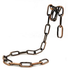 Suspension Iron Chain Wine Bottle Holder
