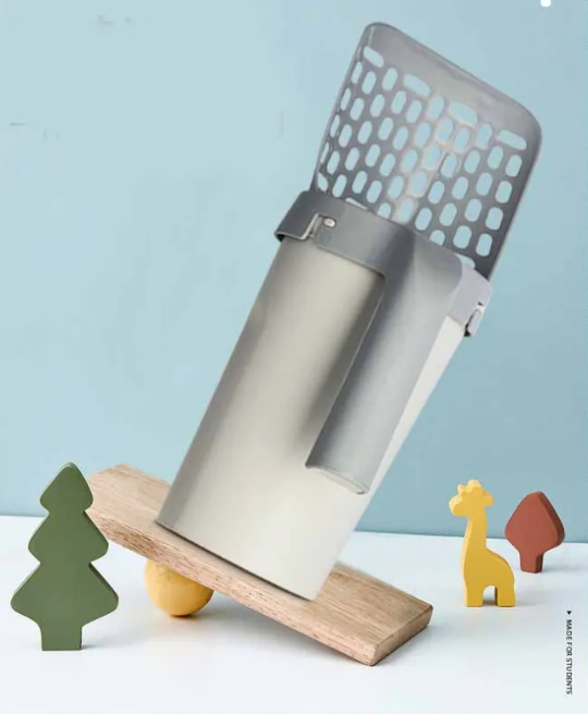 Plastic Cat Litter Scoop Set