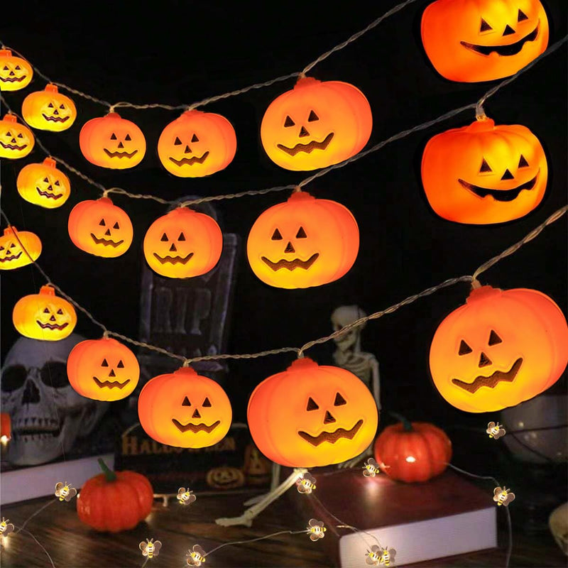 Halloween Pumpkin String Lights