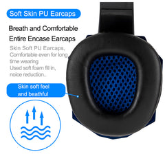 Gaming Headphones with Light Up Feature