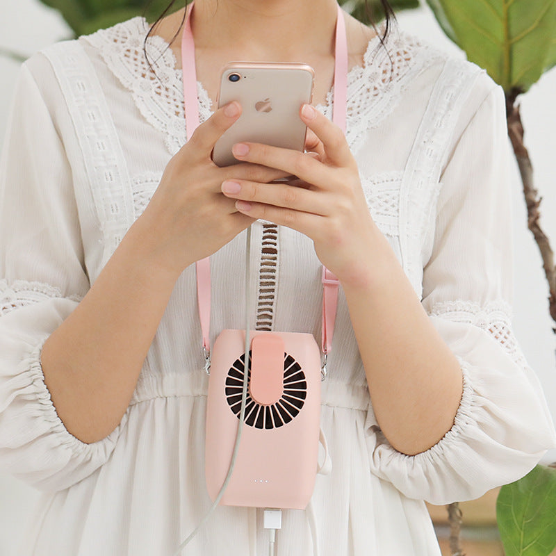 Portable Rechargeable Waist Fan for Cooling