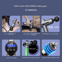 Portable Rechargeable Muscle Massage Gun