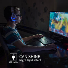 Gaming Headphones with Light Up Feature