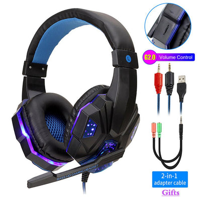 Gaming Headphones with Light Up Feature