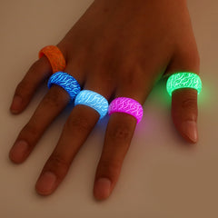 Magic Forest Glow in the Dark Crackle Ring